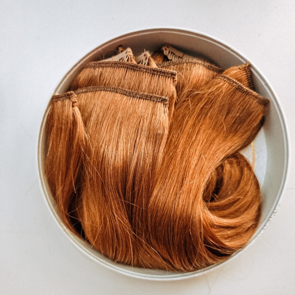Luxy red hair  extensions